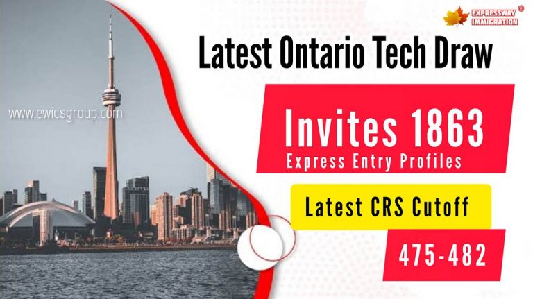 Ontario Pnp Tech Draw Results Crs Score Range