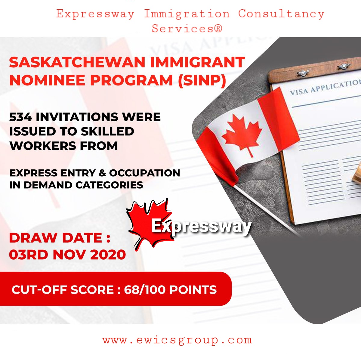 Saskatchewan Latest PNP draw