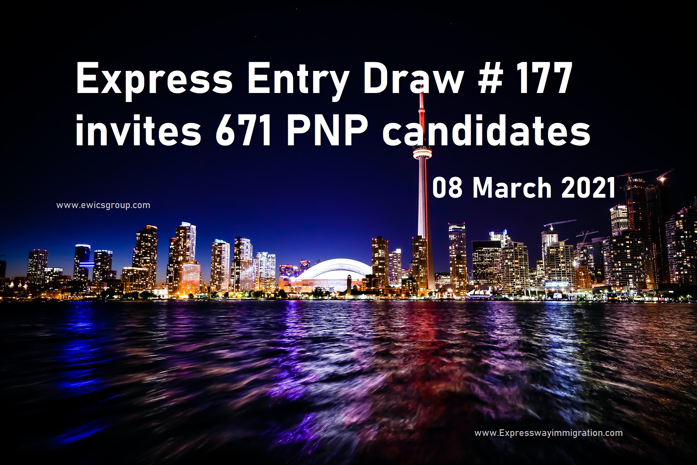 Express Entry Draw #177, Express Entry Draw March 2021, Latest Canada Immigration Draw