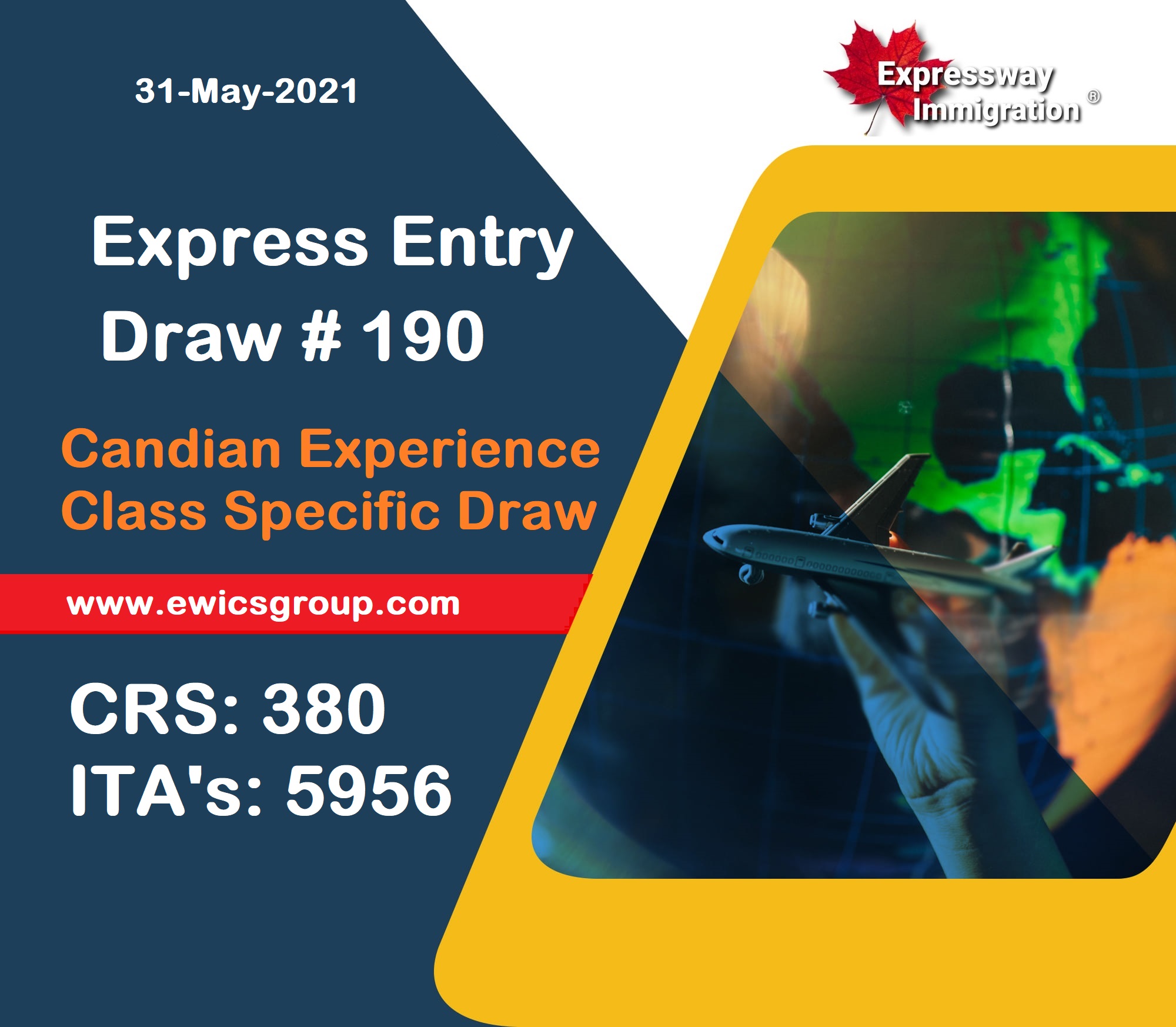 Express Entry Draw 190