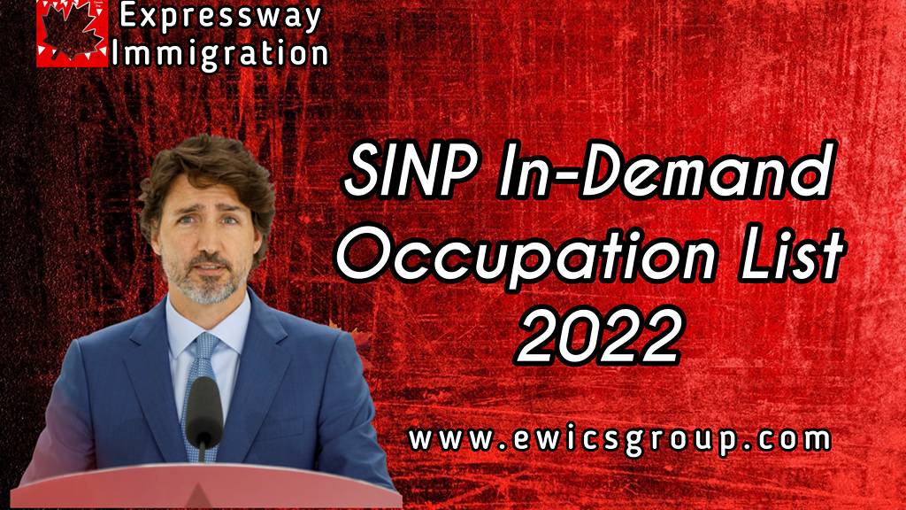 SINP Occupation In-Demand List 2022