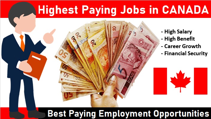 highest paying jobs in canada