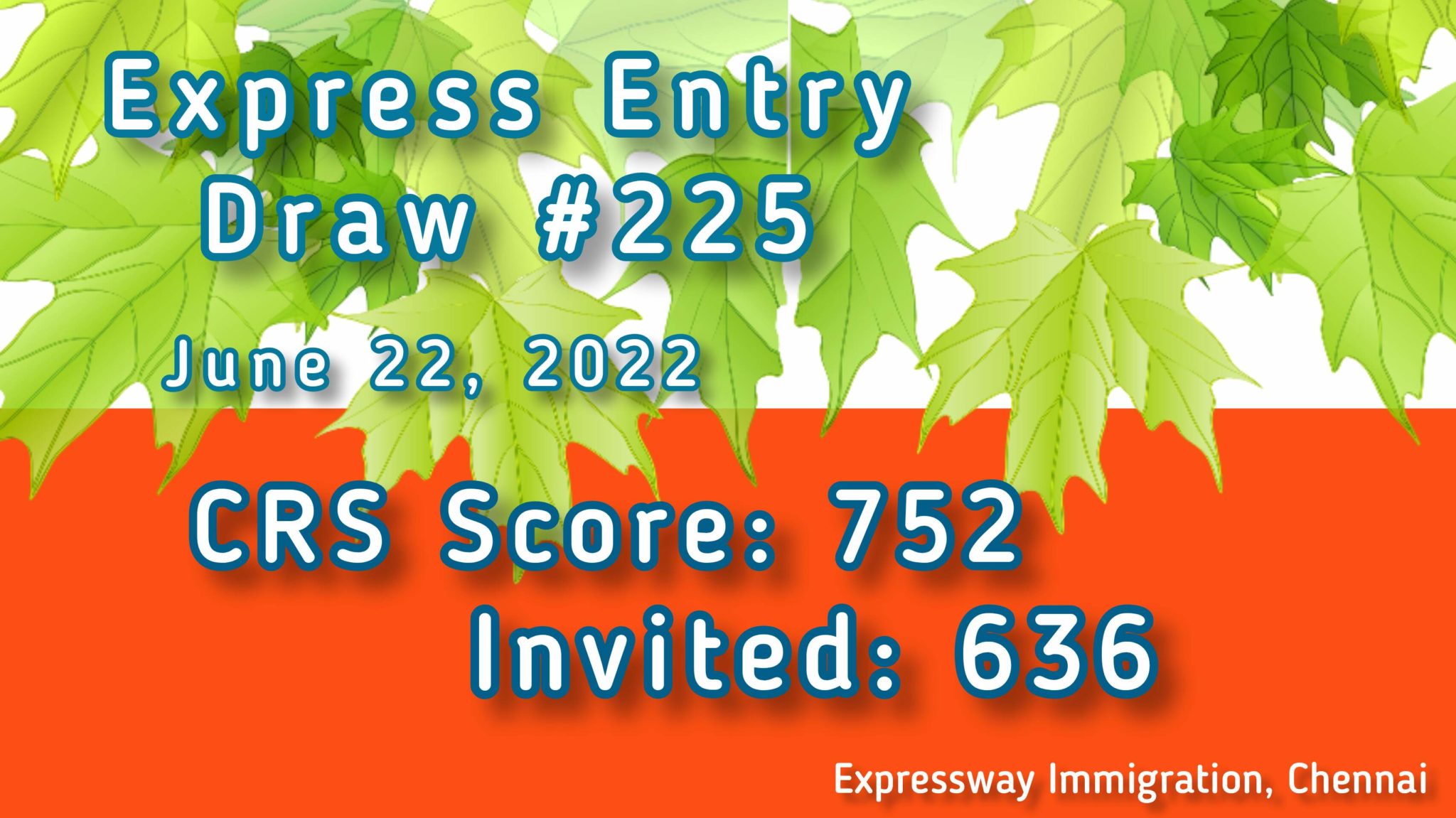 Express Entry Draw 225 636 PNP Candidates Invited June 22, 2022
