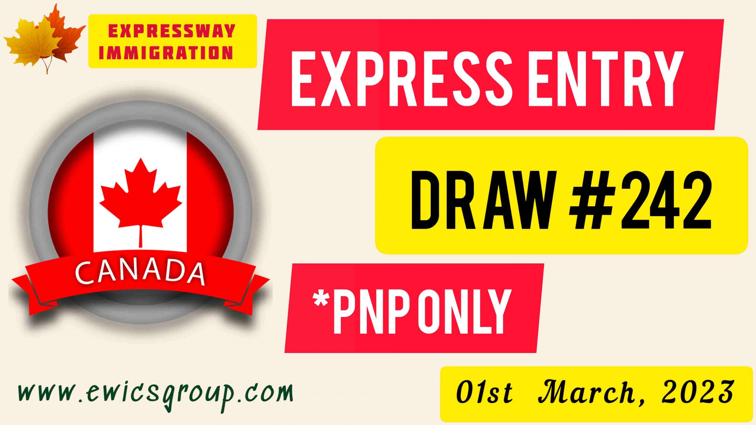 Latest Canadian Express Entry draw 242