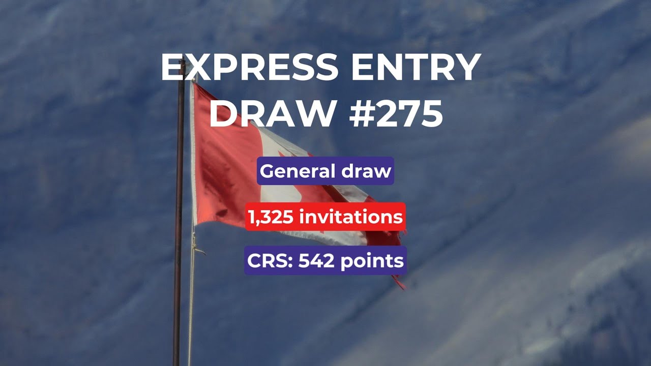 Express Entry Draw 275 - Decemebr 18, 2023