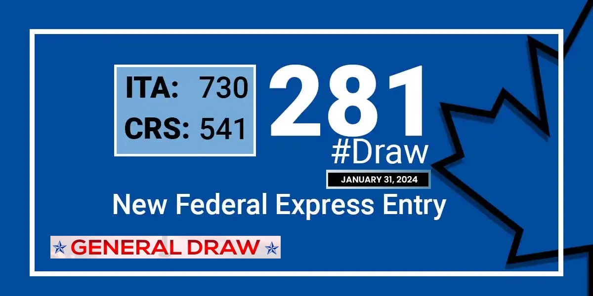 Latest Federal Express Entry Draw 2024