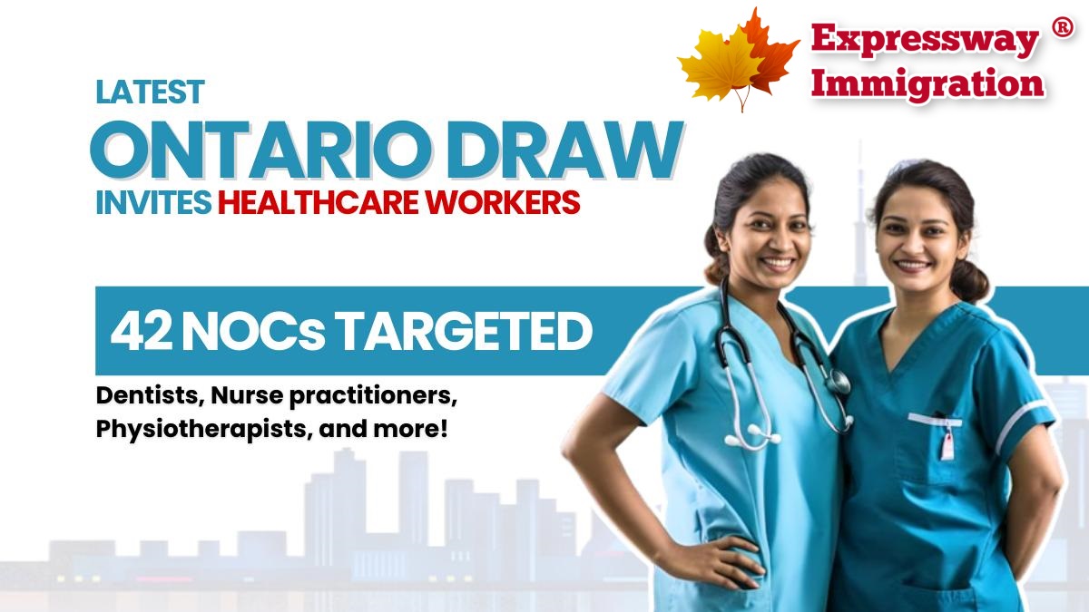 Ontario Express Entry HCP Healthcare workers draw