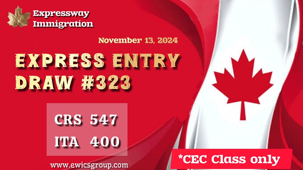 Express Entry Draw #323 - Canada Immigration Consultants