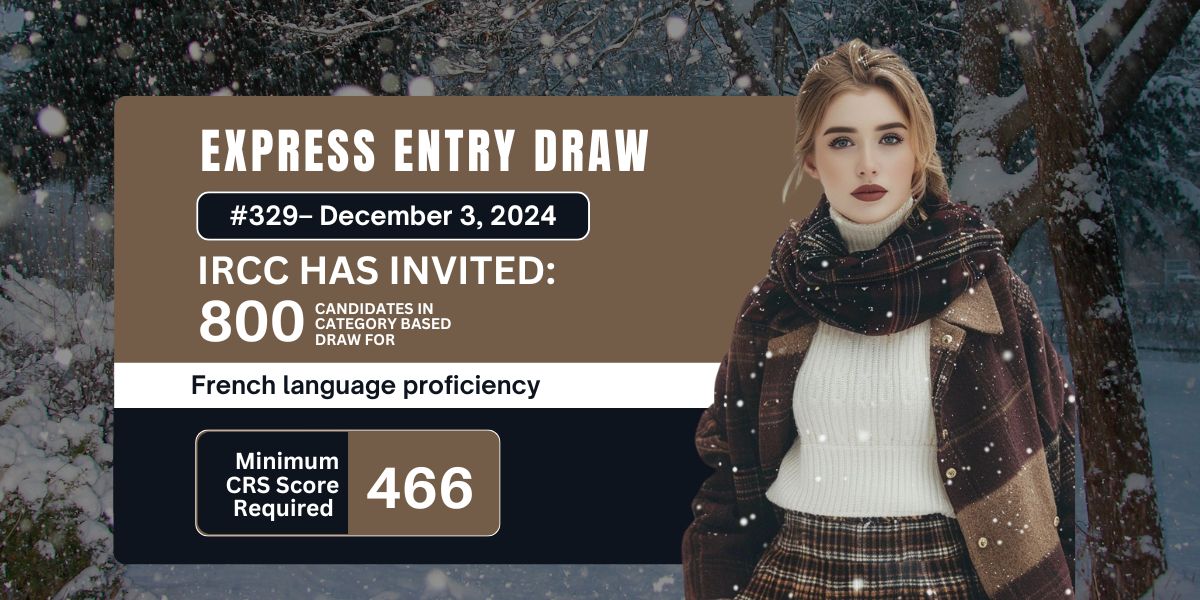 Express Entry Draw 329