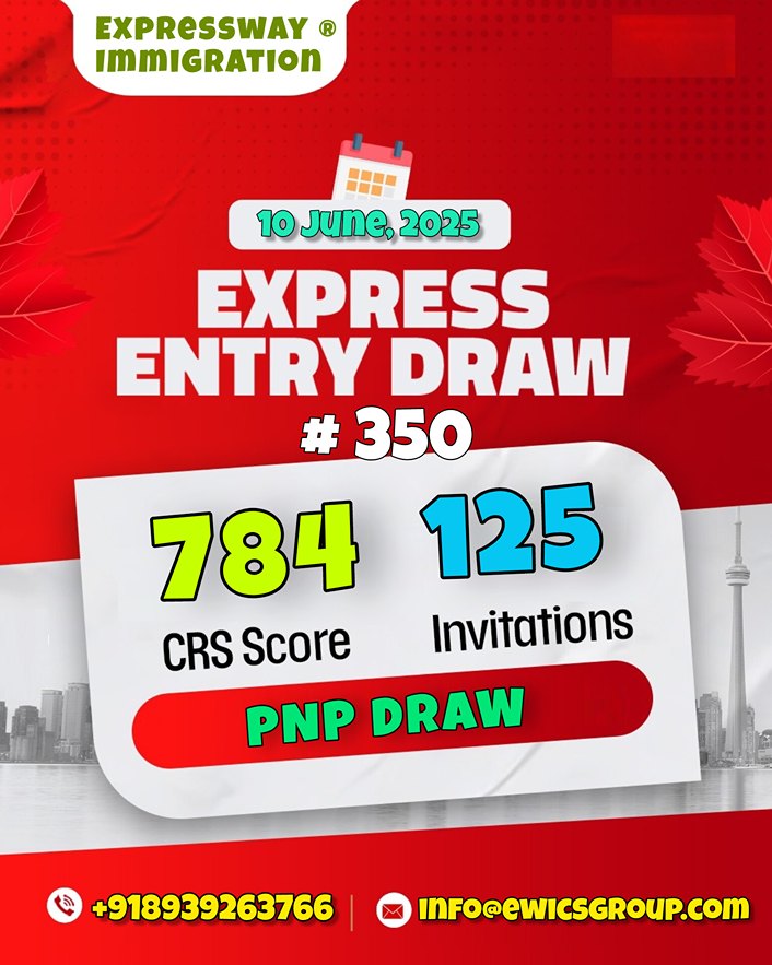 Canada Express Entry Draw 350_Expressway Immigration_Best Immigration Consultants in Chennai