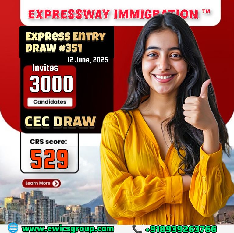 Latest Canada Express Entry Draw 351