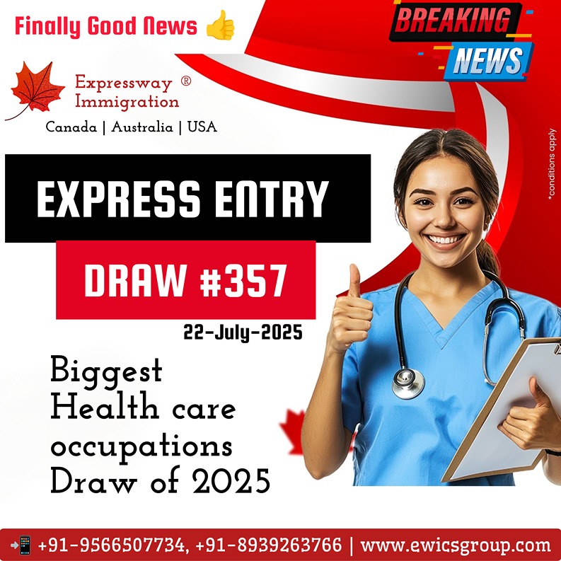 Latest Canada Express Entry Draw #357 Results_Expressway Immigration