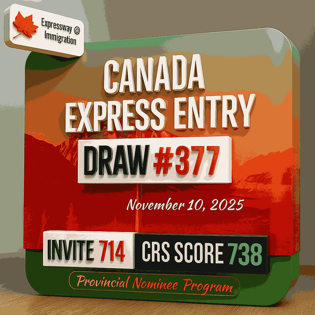 Latest Canada Express Entry Draw 377_ Expressway Immigration