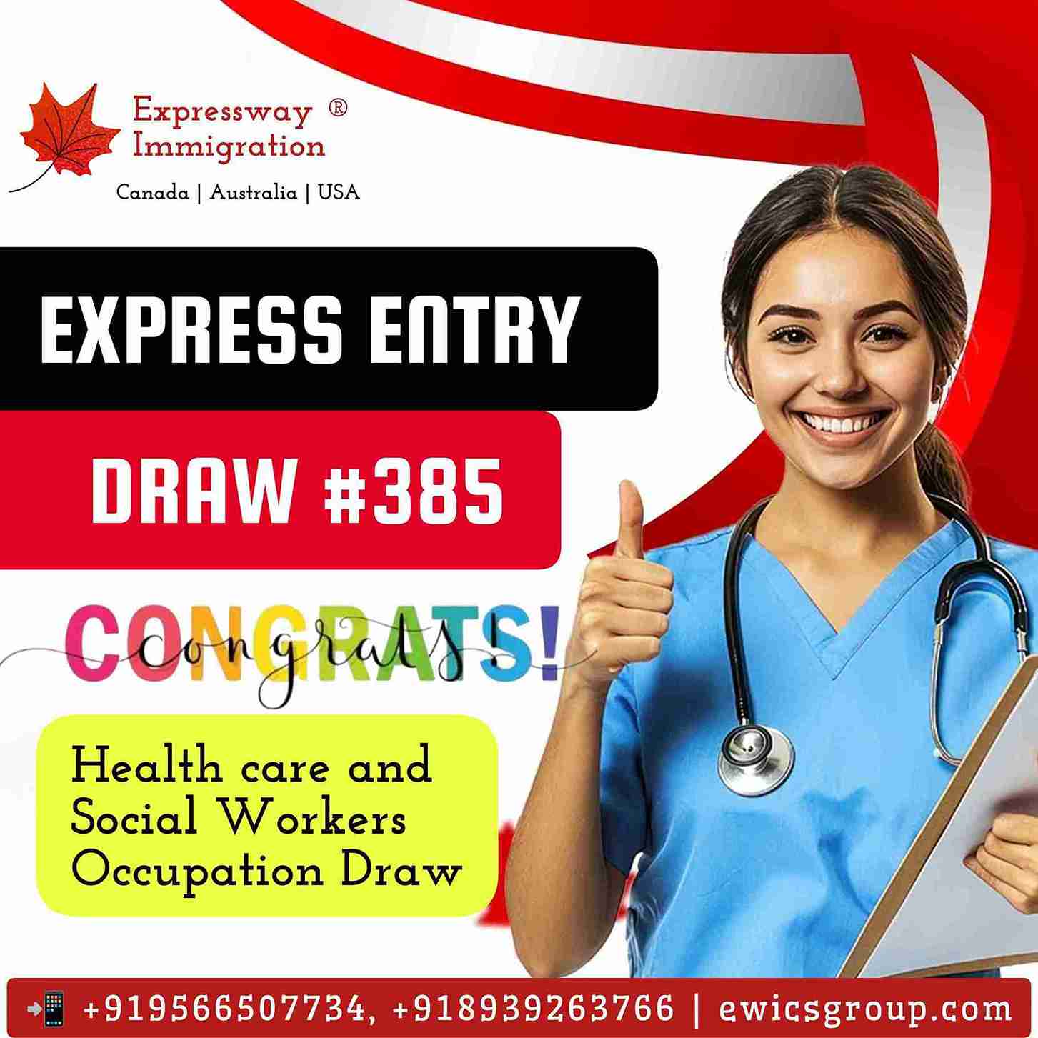 Canada Express Entry Draw 385