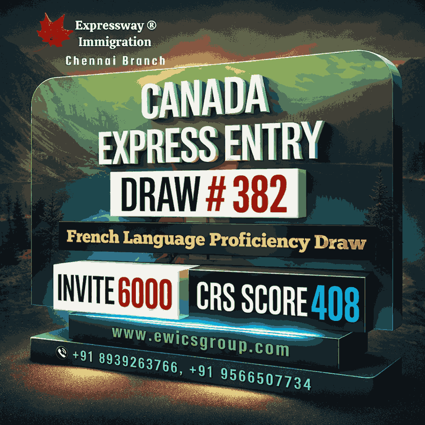 Latest Express Entry Draw #382_Expressway Immigration