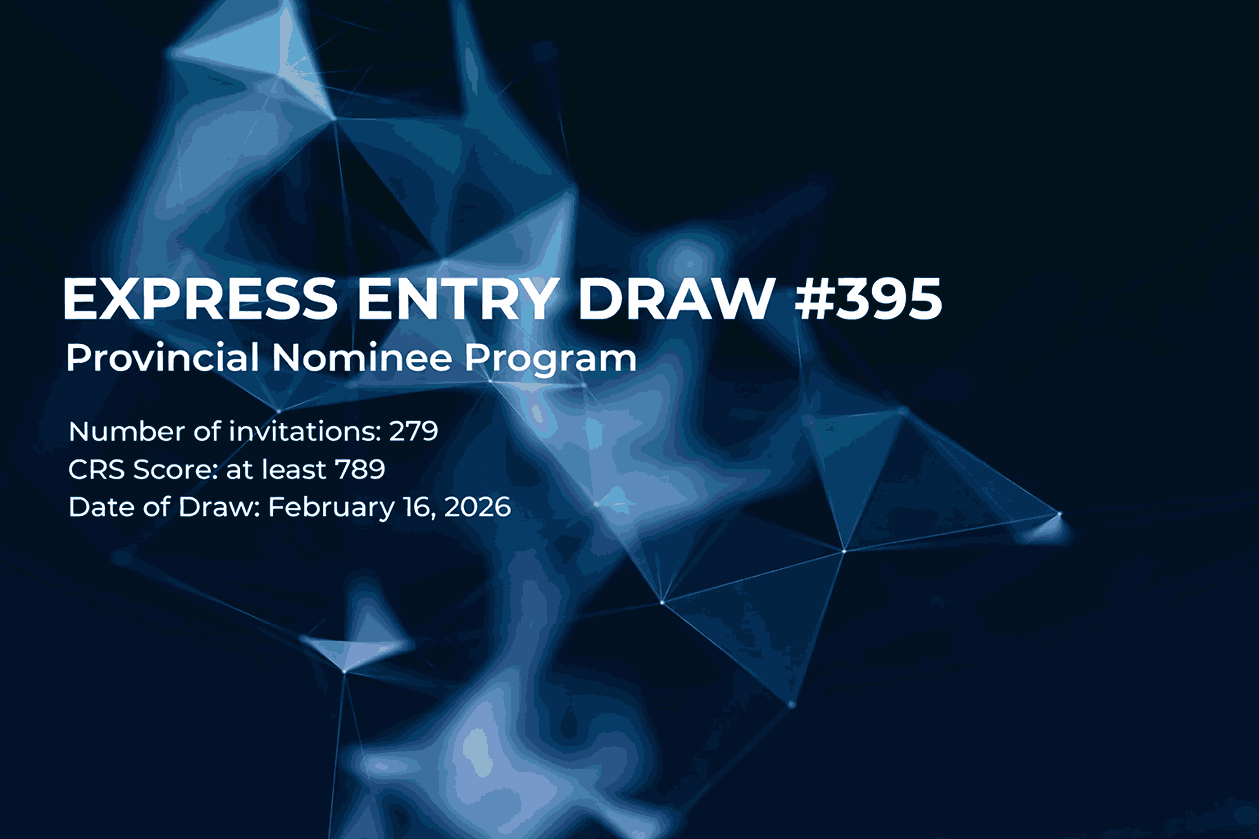Latest Express Entry Draw #395